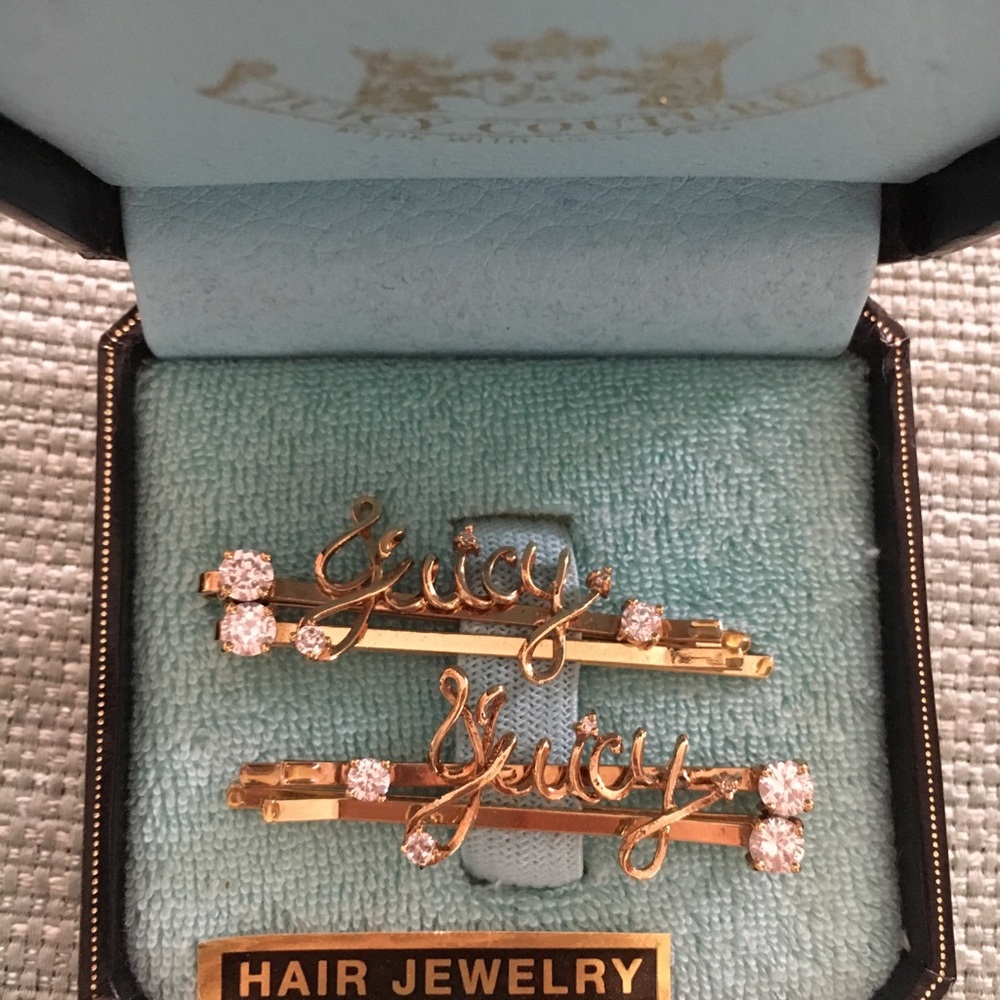 RARE VINTAGE Juicy Couture Hair Jewlery - Picture 2 of 7